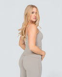 SoftLine Sculpted Essential Mid Tank with Bra support  | Amberdust